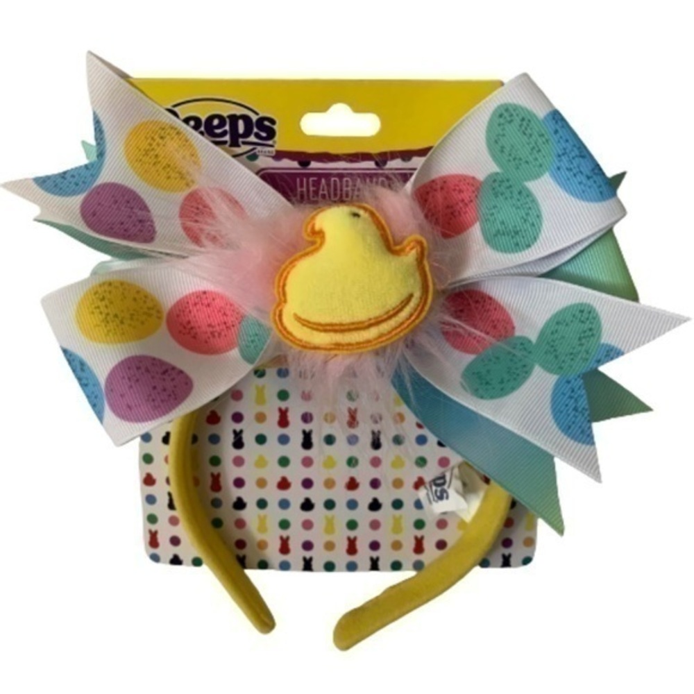 NWT. PEEPS Easter Chick Headband